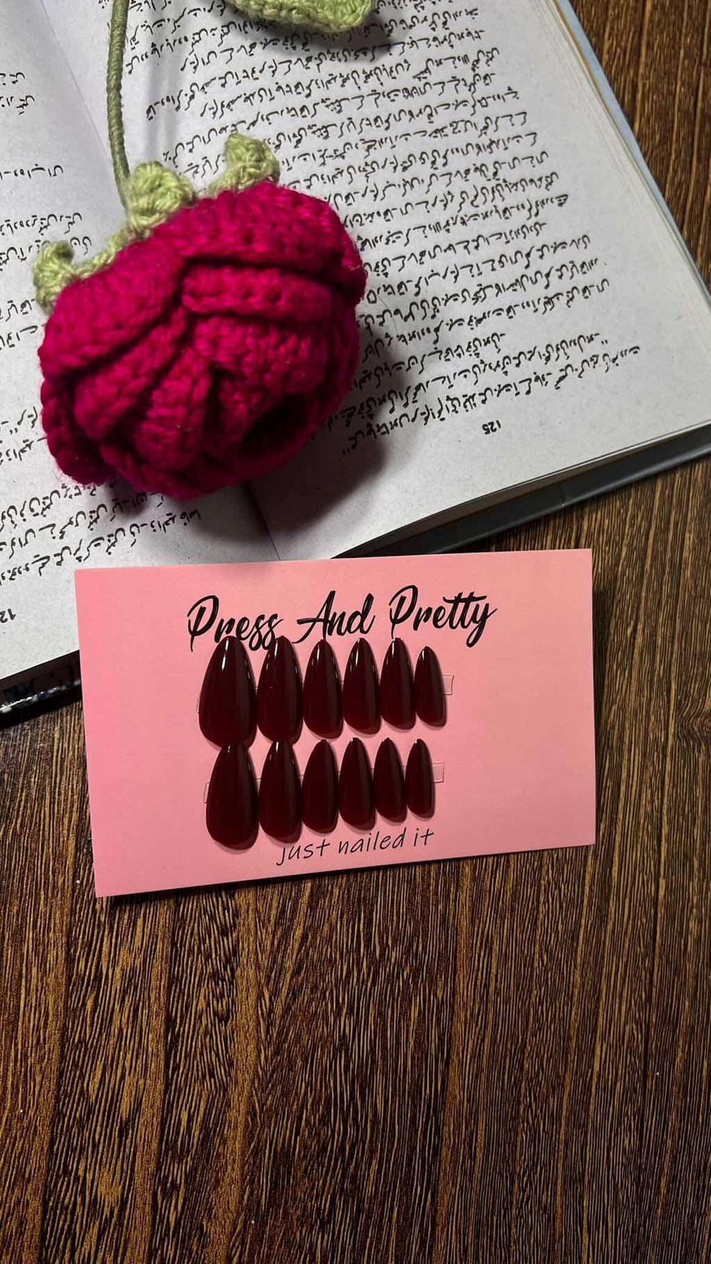 Cherry Red Nails | Long