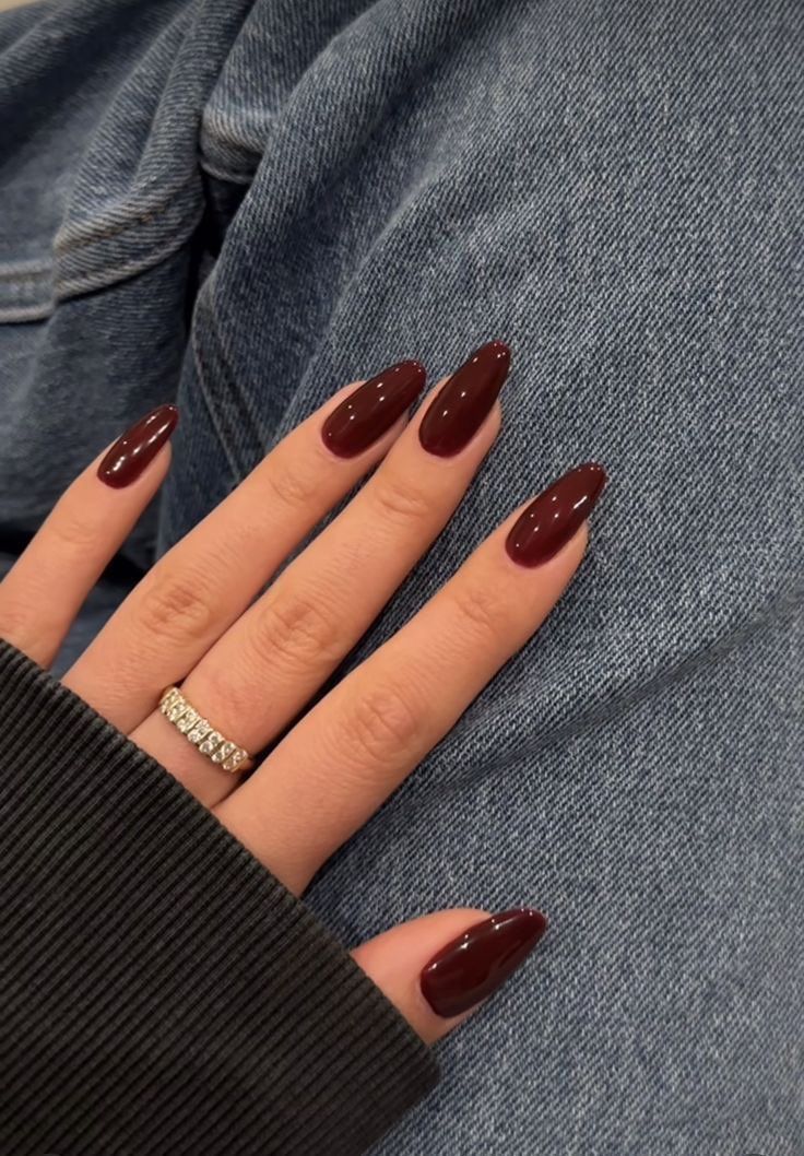 Cherry Red Nails | Long