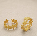Golden Petal Cuff