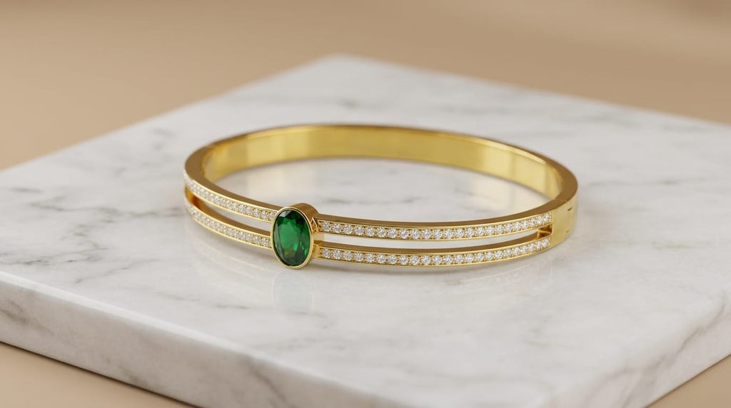 Green Stone Bracelet