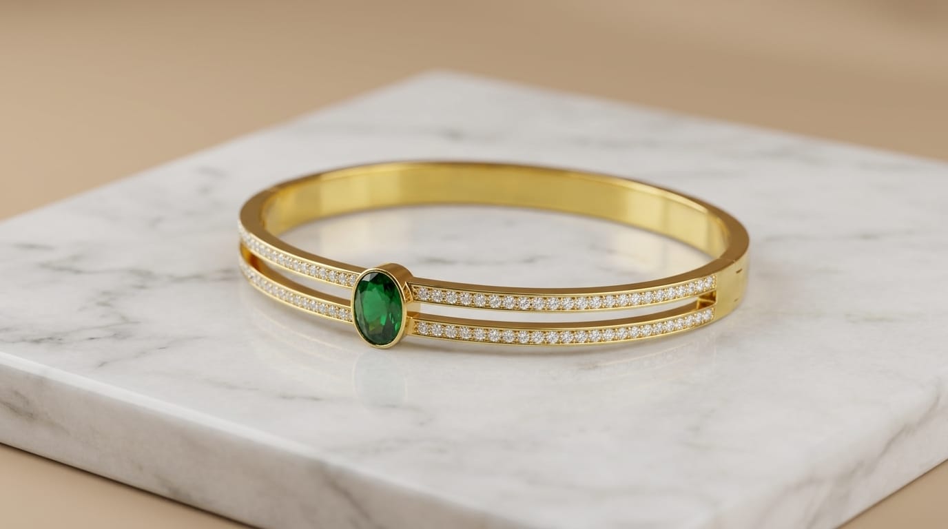 Green Stone Bracelet
