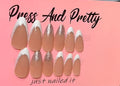 Glitter French Nails