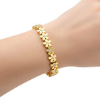 Gold Daisy Bracelet